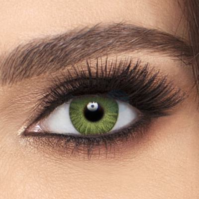 Air Optix Colors Gemstone Green Contact Lenses - 2 pack (1 month wear) - Lens Republica | Solotica Official Retailer USA & Australia | FREE Shipping