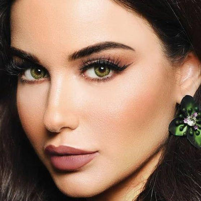 Air Optix Colors Gemstone Green Contact Lenses - 2 pack (1 month wear) - Lens Republica | Solotica Official Retailer USA & Australia | FREE Shipping