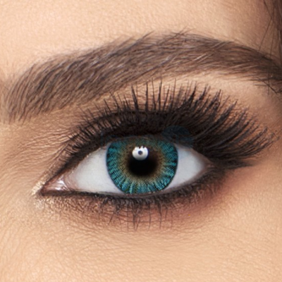 Freshlook Colorblends Turquoise Contact Lenses - 2 pack (2 week wear) - Lens Republica | Solotica Official Retailer USA & Australia | FREE Shipping