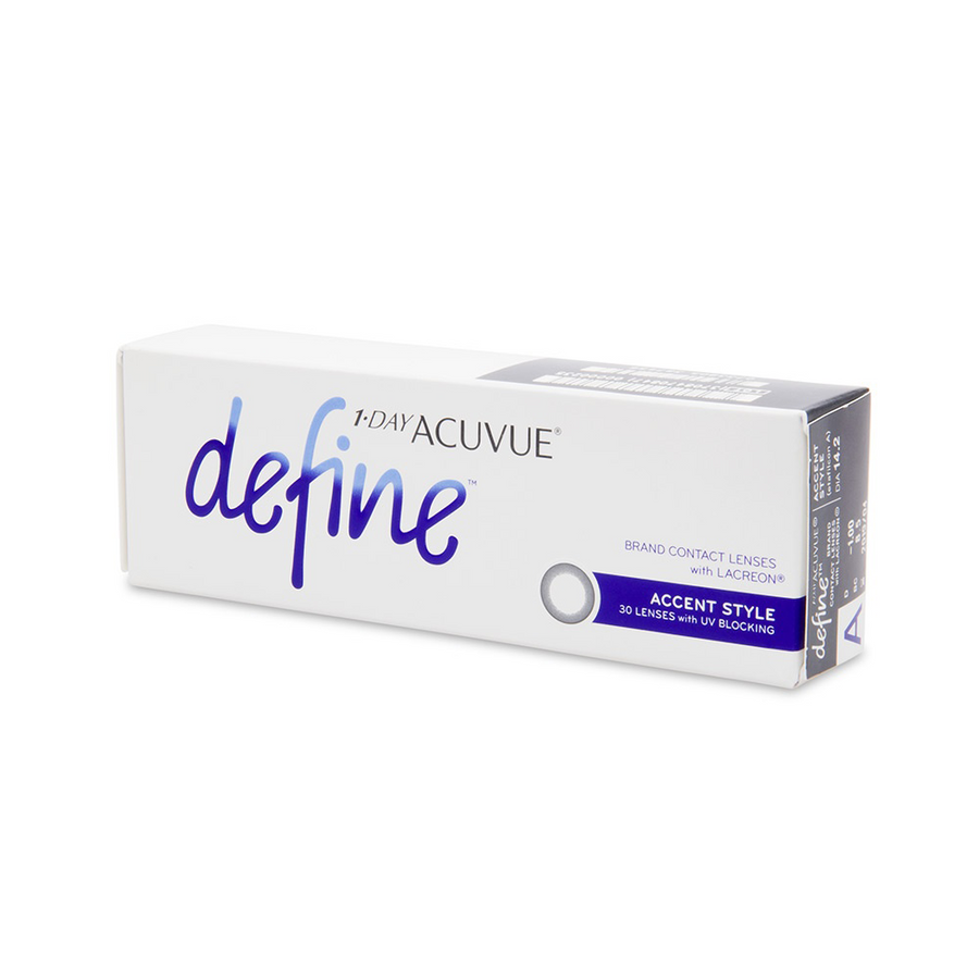 Acuvue Define Accent Contact Lenses - 30 pack (1 day wear)