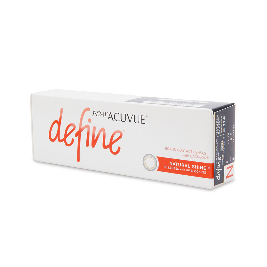 Acuvue Define Natural Shine Contact Lenses - 30 pack (1 day wear)