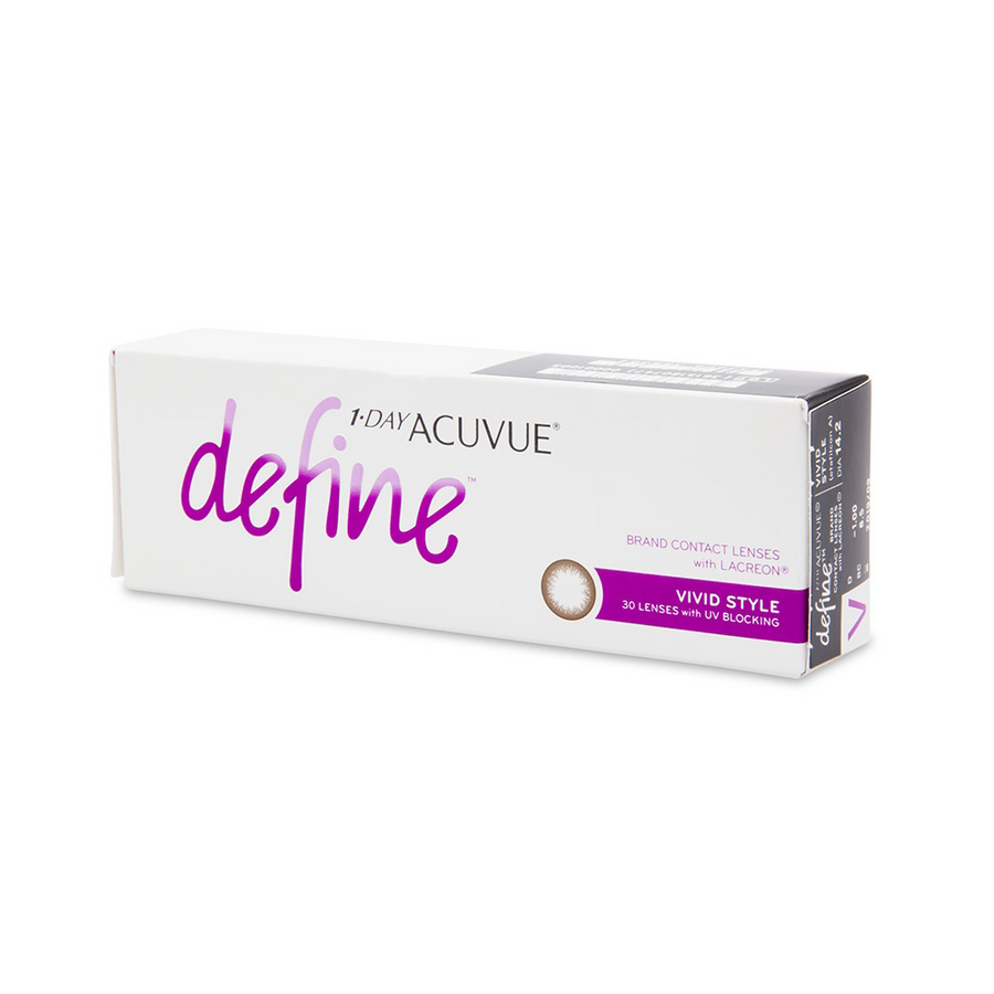Acuvue Define Vivid Contact Lenses - 30 pack (1 day wear)