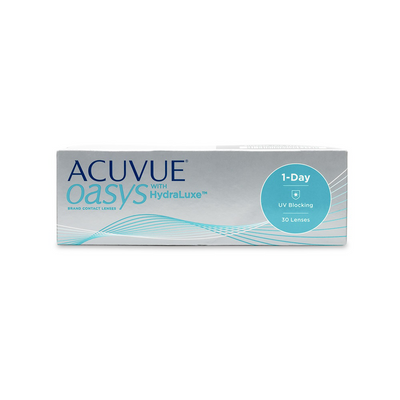1 Day Acuvue Oasys With Hydraluxe™ Contact Lenses - 30 pack (1 day wear) - Lens Republica | Solotica Official Retailer USA & Australia | FREE Shipping