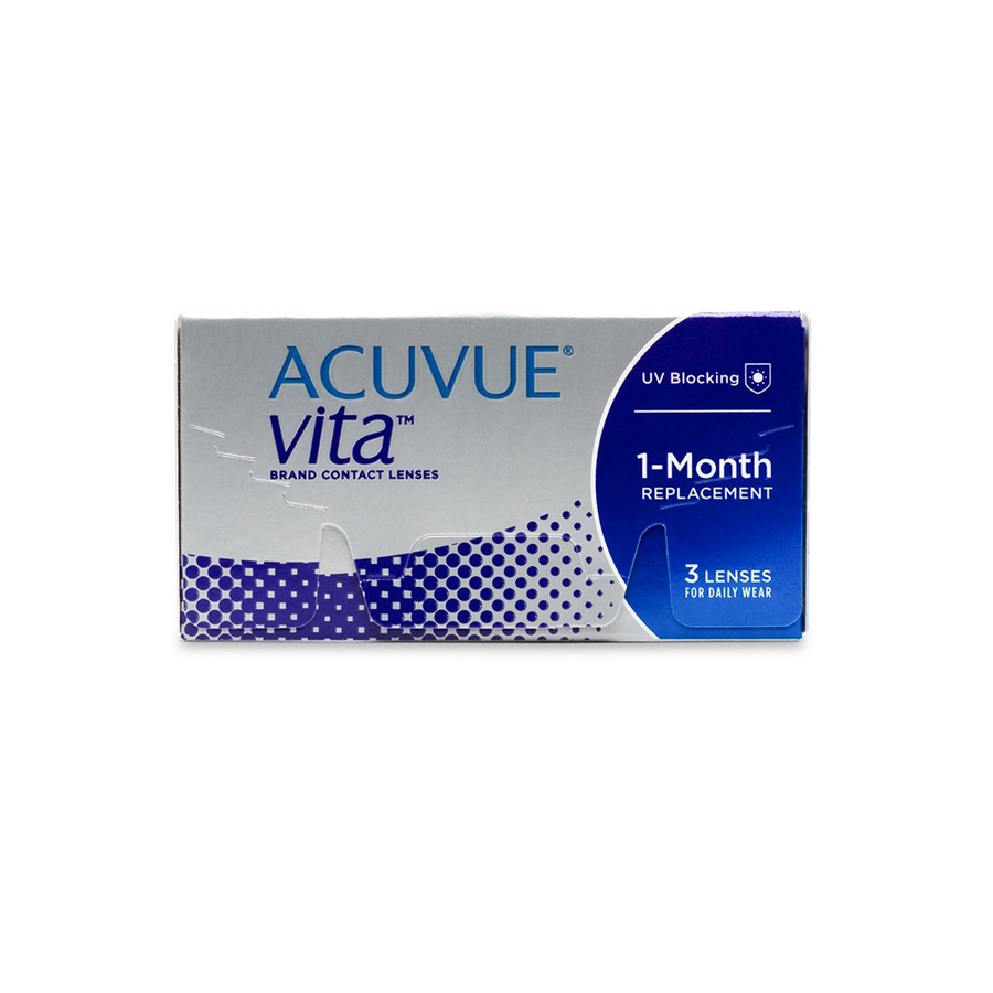 Acuvue Vita Contact Lenses - 3 pack (1 month wear) - Lens Republica | Solotica Official Retailer USA & Australia | FREE Shipping
