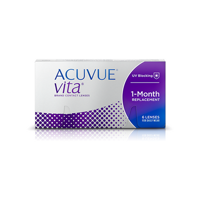 Acuvue Vita Contact Lenses - 6 pack (1 month wear) - Lens Republica | Solotica Official Retailer USA & Australia | FREE Shipping