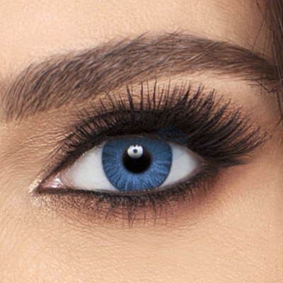 Air Optix Colors Brilliant Blue Contact Lenses - 2 pack (1 month wear) - Lens Republica | Solotica Official Retailer USA & Australia | FREE Shipping