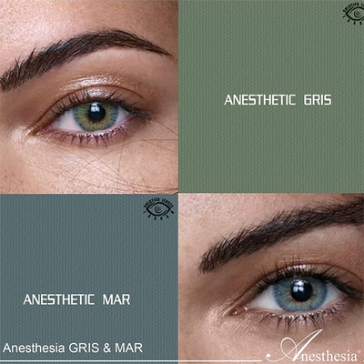 Anesthesia Anesthetic Gris (6 months wear) - Lens Republica | Solotica Official Retailer USA & Australia | FREE Shipping