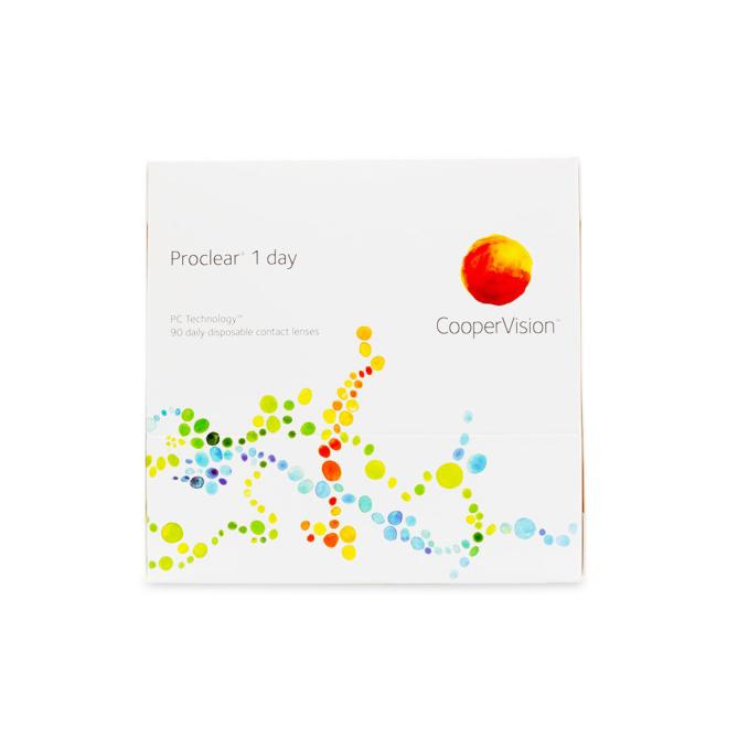 Proclear 1 Day Contact Lenses - 90 pack (1 day wear)